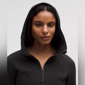 Lululemon black scuba full-zip hoodie